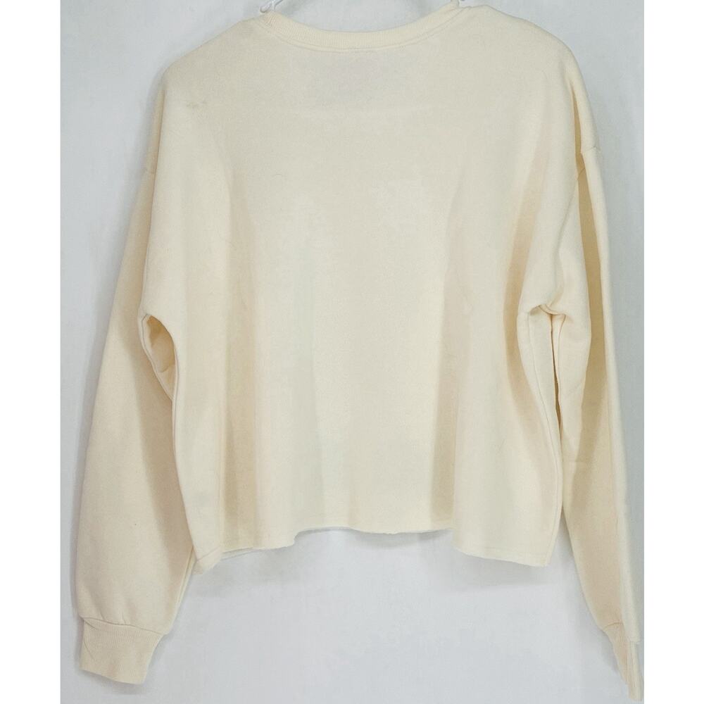 AC/DC Grayson Threads Lightning Bolt Cropped Sweatshirt NWT Women’s S - Picture 3 of 7